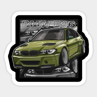 BMW E46 Competition Sticker